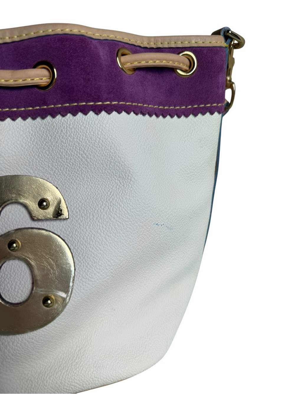 Vintage Dooney & Bourke x Lindsay Lohan Bucket Bag #6 - Picture 6 of 15